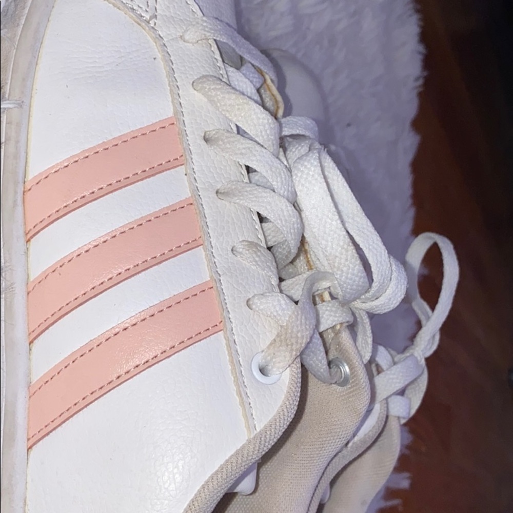 Adidas court peach